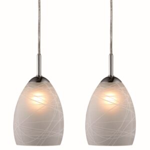 Halo Design Set skleněn&yacute;ch z&aacute;věsn&yacute;ch světel Winner 11