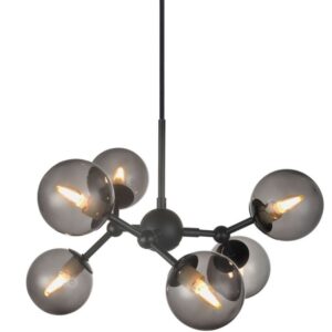 Halo Design Skleněn&eacute; z&aacute;věsn&eacute; světlo Atom 45 cm