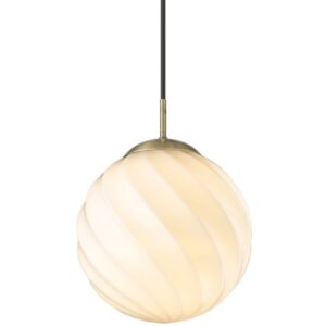 Halo Design Skleněn&eacute; z&aacute;věsn&eacute; světlo Twist 25 cm