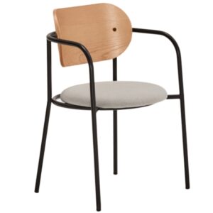 Hněd&aacute; dubov&aacute; j&iacute;deln&iacute; židle Teulat Eclipse