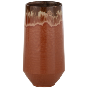 Hněd&aacute; keramick&aacute; v&aacute;za J-line Alone 40