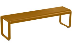 Hněd&aacute; kovov&aacute; lavice Fermob Bellevie 161 cm