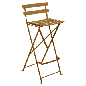 Hněd&aacute; kovov&aacute; skl&aacute;dac&iacute; barov&aacute; židle Fermob Bistro