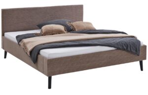 Hněd&aacute; man&scaron;estrov&aacute; dvoulůžkov&aacute; postel Meise M&ouml;bel Avola 180 x 200 cm