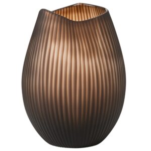 Hněd&aacute; skleněn&aacute; v&aacute;za J-line Stepy 31