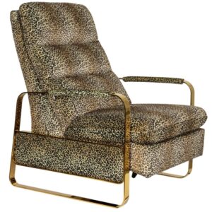 Hněd&eacute; l&aacute;tkov&eacute; polohovac&iacute; křeslo Bold Monkey Relax Like Chandler