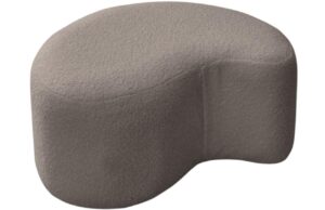 Hněd&yacute; čalouněn&yacute; taburet Miuform Miuf 64 x 68 cm