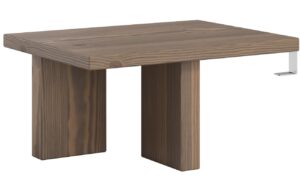 Hněd&yacute; dřevěn&yacute; nočn&iacute; stolek Karup Design Japan 45 x 34 cm