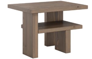 Hněd&yacute; dřevěn&yacute; odkl&aacute;dac&iacute; stolek Karup Design Japan 45 x 34 cm