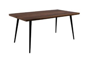 Hněd&yacute; j&iacute;deln&iacute; stůl DUTCHBONE Alagon 160x90 cm