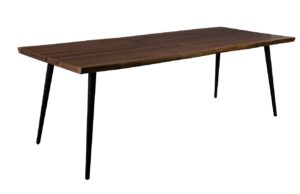 Hněd&yacute; j&iacute;deln&iacute; stůl DUTCHBONE Alagon 200x90 cm