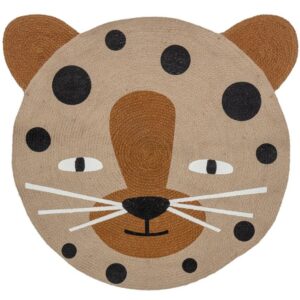 Hněd&yacute; jutov&yacute; koberec Bloomingville Naffie