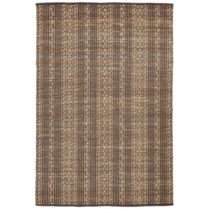 Hněd&yacute; jutov&yacute; koberec Kave Home Sinta 200 x 300 cm