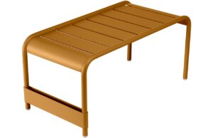 Hněd&yacute; kovov&yacute; zahradn&iacute; konferenčn&iacute; stolek Fermob Luxembourg 86 x 44 cm