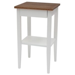 Hněd&yacute; odkl&aacute;dac&iacute; stolek RAGABA ENTLIK 40 x 35 cm