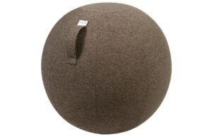 Hněd&yacute; sedac&iacute; / gymnastick&yacute; m&iacute;č  VLUV STOV &Oslash; 65 cm