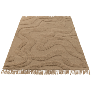Hněd&yacute; vlněn&yacute; koberec J-line Toffue 160 x 230 cm