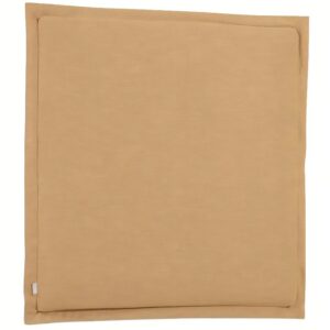 Hořčicově žlut&eacute; čalouněn&eacute; čelo k posteli Kave Home Tanit 90 cm