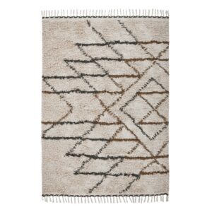 House Doctor B&eacute;žov&yacute; bavlněn&yacute; koberec Indi 140 x 200 cm