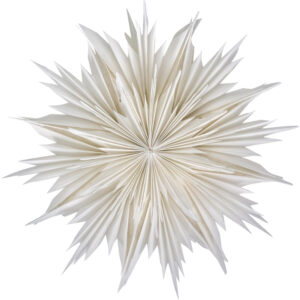 House Doctor B&iacute;l&aacute; pap&iacute;rov&aacute; v&aacute;nočn&iacute; hvězda Dust 30 cm