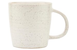 House Doctor B&iacute;l&yacute; kameninov&yacute; hrnek Pion 380 ml