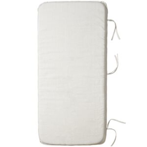 House Doctor B&iacute;l&yacute; podsed&aacute;k na zahradn&iacute; pohovku Puna 170 x 66 cm