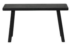 House Doctor Čern&aacute; dřevěn&aacute; lavice Nadi 81 cm