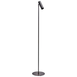 House Doctor Čern&aacute; kovov&aacute; stojac&iacute; lampa Norm 125 cm