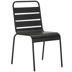House Doctor Čern&aacute; kovov&aacute; zahradn&iacute; židle Helo