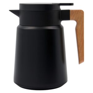 House Doctor Čern&aacute; nerezov&aacute; termokonvice Cole 1 l