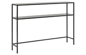 House Doctor Čern&yacute; kovov&yacute; toaletn&iacute; stolek Fari 120 x 24 cm