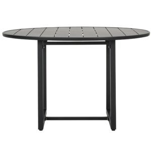 House Doctor Čern&yacute; kovov&yacute; zahradn&iacute; stůl Helo 120 cm