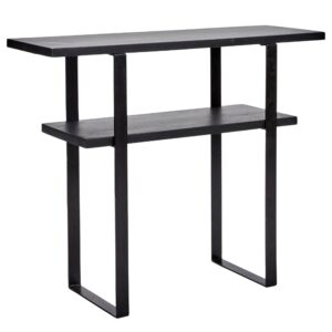 House Doctor Čern&yacute; mangov&yacute; toaletn&iacute; stolek Woda 75 x 30 cm