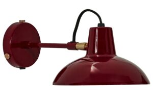 House Doctor Červen&eacute; kovov&eacute; n&aacute;stěnn&eacute; světlo Desk