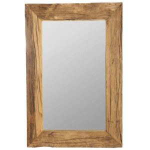 House Doctor Hněd&eacute; masivn&iacute; n&aacute;stěnn&eacute; zrcadlo Pure 90 x 60 cm