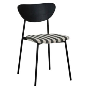 House Doctor Set dvou čern&yacute;ch j&iacute;deln&iacute;ch židl&iacute; Must