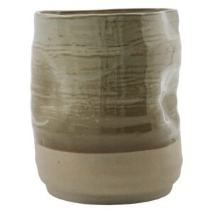 House Doctor Světle hněd&yacute; kameninov&yacute; květin&aacute;č Happy &Oslash; 14