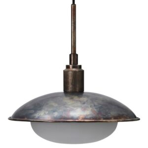 House Doctor Vintage měděn&eacute; kovov&eacute; z&aacute;věsn&eacute; světlo Boston 32 cm