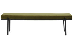 House Doctor Zelen&aacute; sametov&aacute; j&iacute;deln&iacute; lavice Lao 160 cm
