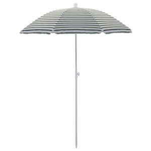 House Doctor Zeleno-b&iacute;l&yacute; slunečn&iacute;k Oktogon 180 cm