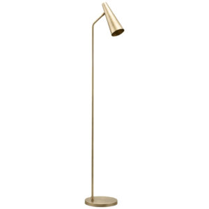 House Doctor Zlat&aacute; kovov&aacute; stojac&iacute; lampa Precise 124 cm