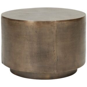 House Doctor Zlat&yacute; hlin&iacute;kov&yacute; kulat&yacute; konferenčn&iacute; stolek Rota 50 cm