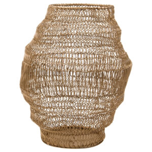 House Doctor Zlat&yacute; kovov&yacute; sv&iacute;cen Amfi 22 cm