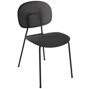 Infiniti Čern&aacute; j&iacute;deln&iacute; židle Tondina Slim