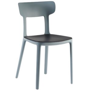 Infiniti &Scaron;ed&aacute; plastov&aacute; j&iacute;deln&iacute; židle Canova