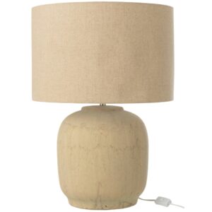 J-line B&eacute;žov&aacute; keramick&aacute; stoln&iacute; lampa Mia 64 cm