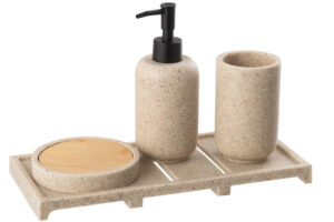 J-line B&eacute;žov&aacute; sada s d&aacute;vkovačem na m&yacute;dlo Hannie