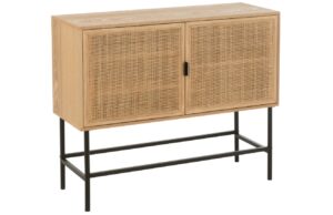 J-line Dřevěn&aacute; komoda Square 110 x 90 cm