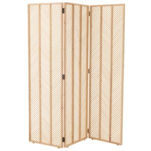 J-line Dřevěn&yacute; parav&aacute;n Mili 174 x 150 cm