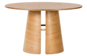 Jasanov&yacute; kulat&yacute; j&iacute;deln&iacute; stůl Teulat Cep 137 cm